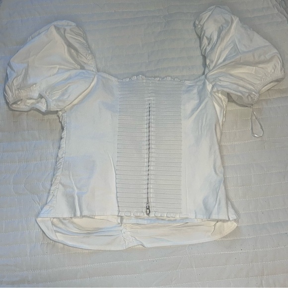 REFORMATION Radish Top. Size 8. White. NEW WITH TAGS! - Picture 4 of 9